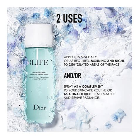 dior hydra life sorbet water mist spray